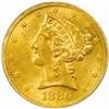 1886-S Liberty Half Eagle. MS-62 (PCGS).