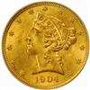 1904 Liberty Half Eagle. MS-64 (ICG).
