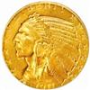 1911-S Indian Half Eagle. MS-64 (PCGS).