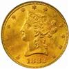 1882 Liberty Eagle. MS-63 (PCGS).