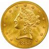 1885 Liberty Eagle. MS-63 (PCGS).