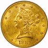 1885-S Liberty Eagle. MS-62 (PCGS).