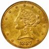 1887 Liberty Eagle. MS-61 (NGC).