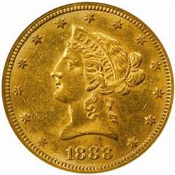 1888 Liberty Eagle. MS-61 (NGC).