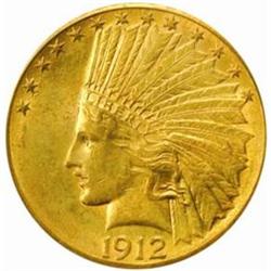 1912 Indian Eagle. MS-61 (PCGS).