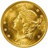 Image 1 : 1863 Liberty Double Eagle. MS-61 (PCGS).