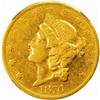 Image 1 : 1870-CC Liberty Double Eagle. Winter "3-C." EF Details--Rim Filed, Improperly Cleaned (NCS).