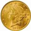 Image 1 : 1875 Liberty Double Eagle. MS-63 (PCGS).