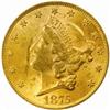 Image 1 : 1875 Liberty Double Eagle. MS-61 (ICG).