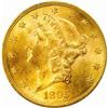 1895 Liberty Double Eagle. MS-63 (PCGS).