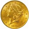 1895 Liberty Double Eagle. MS-60 (PCGS).