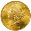 1896 Liberty Double Eagle. MS-64 (PCGS).