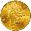 1898 Liberty Double Eagle. MS-61 (PCGS).
