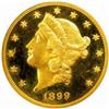 1899 Liberty Double Eagle. Proof-65 Cameo (NGC).