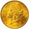 Image 1 : 1904 Liberty Double Eagle. MS-64 (PCGS).