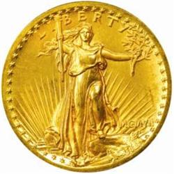 MCMVII (1907) Saint-Gaudens Double Eagle. High Relief. Wire Rim. Proof-66 (NGC).