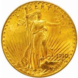 1910 Saint-Gaudens Double Eagle. MS-63 (PCGS).
