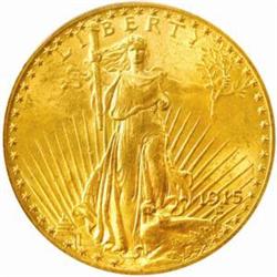 1915 Saint-Gaudens Double Eagle. MS-64 (PCGS).