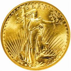 1916-S Saint-Gaudens Double Eagle. MS-63 (NGC).