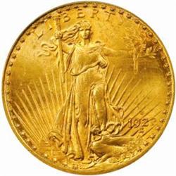 1922-S Saint-Gaudens Double Eagle. MS-64 (PCGS).