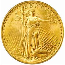 1923 Saint-Gaudens Double Eagle. MS-64 (PCGS).