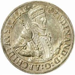 Austria. Archduke Ferdinand (1564-1595). Silver Taler. Undated (1564-1595). Hall.