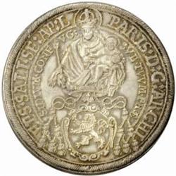 Austrian States, Salzburg. Paris von Lodron (1619-1653). Silver Taler. 1633.