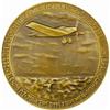 Image 2 : Germany. Medal Commemorating the Transatlantic Flight of Hermann Kohl. Bronze. 1928.