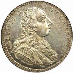 German States, Regensburg. Joseph II (1765-1790). Silver 1/2 Taler. 1782-GCB.
