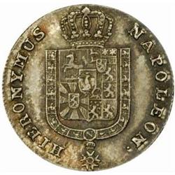 German States, Westphalia. Jerome Napoleon (1807-1813). Silver 1/6 Taler. 1813-B (Braunschweig).