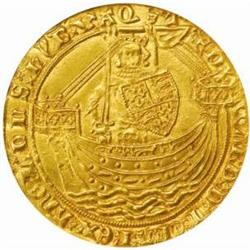 Great Britain. Edward III (1327-1377). Gold Noble. Undated (1361-1369).