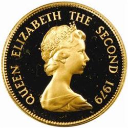 Hong Kong. Queen Elizabeth II (1952-1997). Gold 1,000 Dollars. 1979.