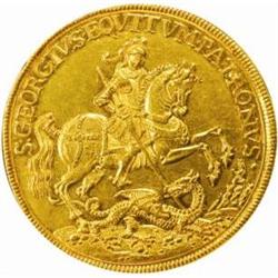 Hungary, Kremnitz. Christian Hermann Roth (1645-1690). Gold 10 Ducat Medal. Undated (Circa 1690).