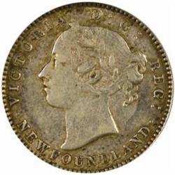 Newfoundland. Victoria (1837-1901). Silver 10 Cents. 1888.