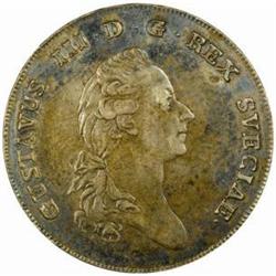 Sweden. Gustavus III (1771-1792). Silver Riksdaler. 1775.