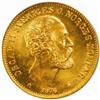 Image 1 : Sweden. Oskar II (1872-1907). Gold 20 Kronor. 1876-EB.