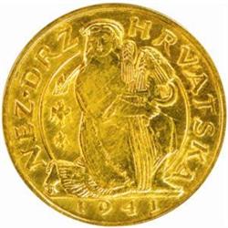 Croatia. Puppet State (1941-45). Gold 500 Kuna. 1941.