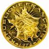 Image 1 : France. Fifth Republic (1959-). Gold Essai 10 Francs. 1974.