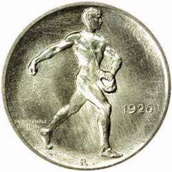 Albania. Zog I (1925-39). Silver Prova 2 Franga Ari. 1926.