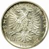 Image 2 : Albania. Zog I (1925-39). Silver Pattern Prova 2 and 1 Franga Ari. 1927-R.