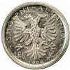 Image 2 : Albania. Zog I (1925-39). Lot of (2) Nickel Pattern Prova 2 Lek. 1928-R.