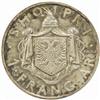 Image 2 : Albania. Zog I (1925-39). Lot of (2) Silver Prova 1 Frang Ar. 1937-R.