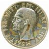 Albania. Vittorio Emanuele III (1939-43). Silver Prova 5 Lek and Stainless Steel Prova 1 Lek. 1939-R