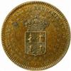 Araucanie and Patagonia. Orllie-Antoine I (1860-78). Bronze Fantasy Pattern 2 Centavos. 1874.