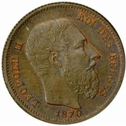 Belgium. Leopold II (1865-1909). Copper Pattern 20 Francs 1867 and Copper Pattern 10 Francs 1870.
