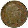 Image 1 : Belgium. Leopold II (1865-1909). Copper Pattern 20 Francs 1867 and Copper Pattern 10 Francs 1870.