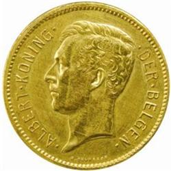 Belgium. Albert (1909-34). Copper-Nickel and Brass Pattern 5 Francs. 1930.