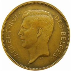 Belgium. Albert (1909-34). Bronze Pattern 20 Francs. 1931.