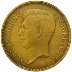 Belgium. Albert (1909-34). Bronze Pattern 20 Francs. 1931.