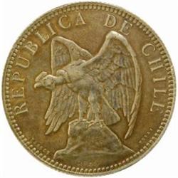 Chile. Republic (1818-). Silver Pattern Essai 1 Peso by Tasset. 1894-So.